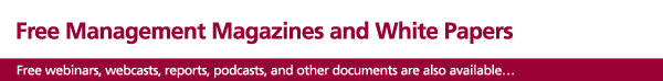Free Management Magazines and White Papers
